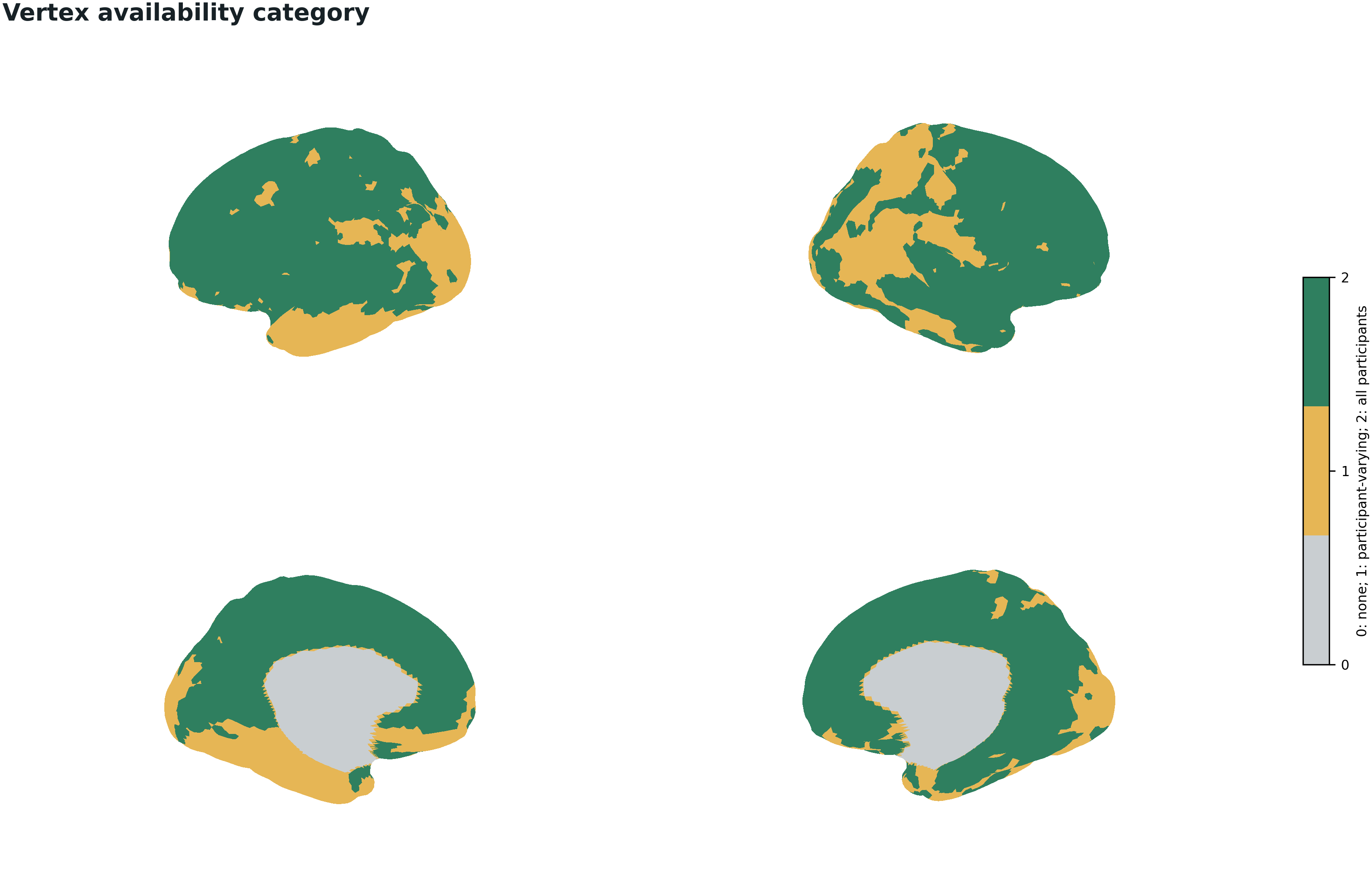 Vertex coverage category map